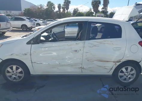 2014 Mitsubishi Mirage Es from USA, damaged, VIN ML32A4HJ3EH025805